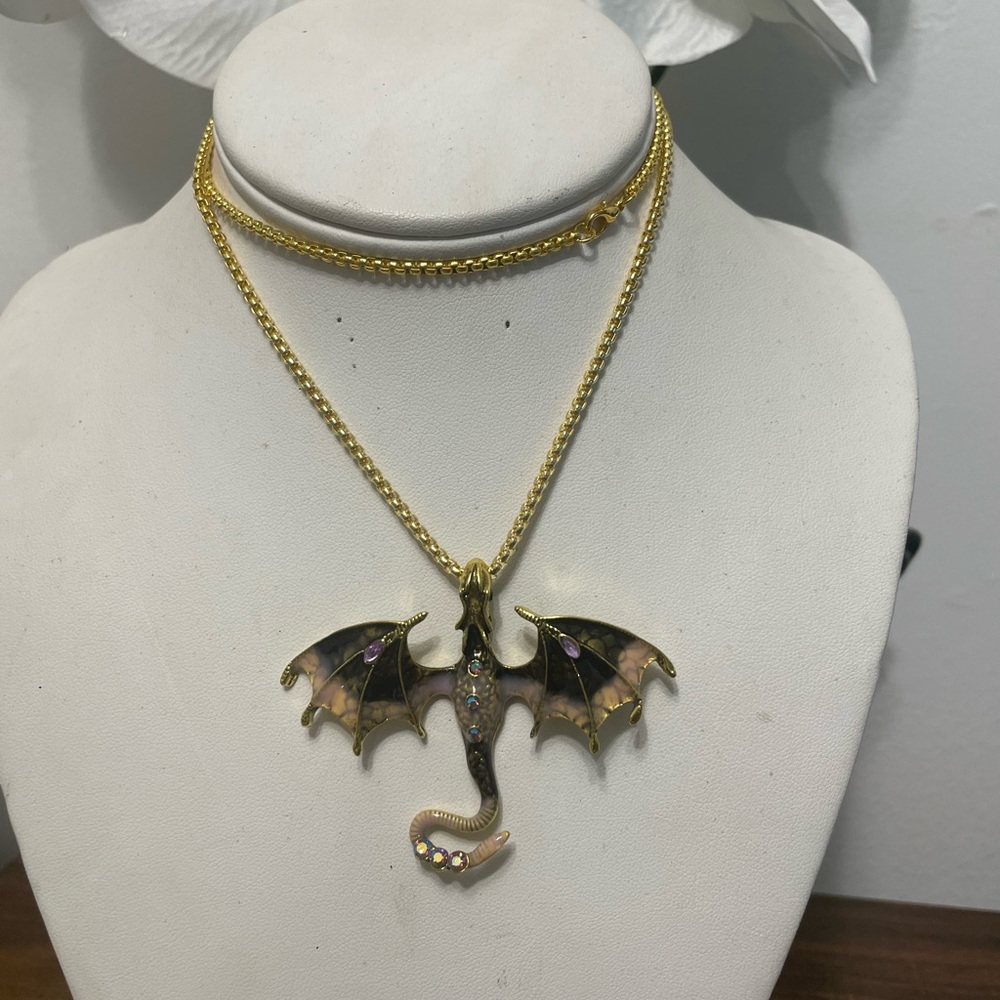 Statement, chunky necklace, family statement, multiplayer designer necklace - Picture 1 of 6